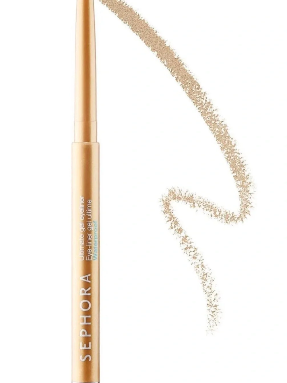 Sephora Collections Ultimate Gel Waterproof Eyeliner Pencil #35Metallic Gold 0.3